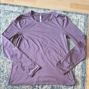 Fabletics Women's Purple Long Sleeve Top M